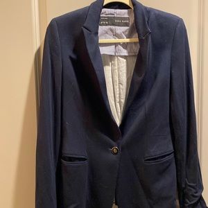 Zara blue Suit Blazer.